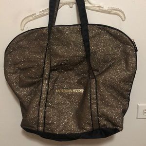 Victoria’s Secret Glitter Folding Tote!!